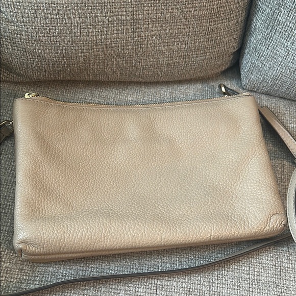 Michael Kors Tan Leather Crossbody Bag - Picture 5 of 8